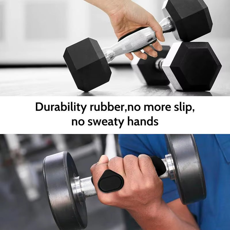 2Pcs Gym Grips Anti-Slip Grip Weightlifting Glove Portable Finger Trainer Comfort Workout Grips for Dumbbell Lifting Exercise