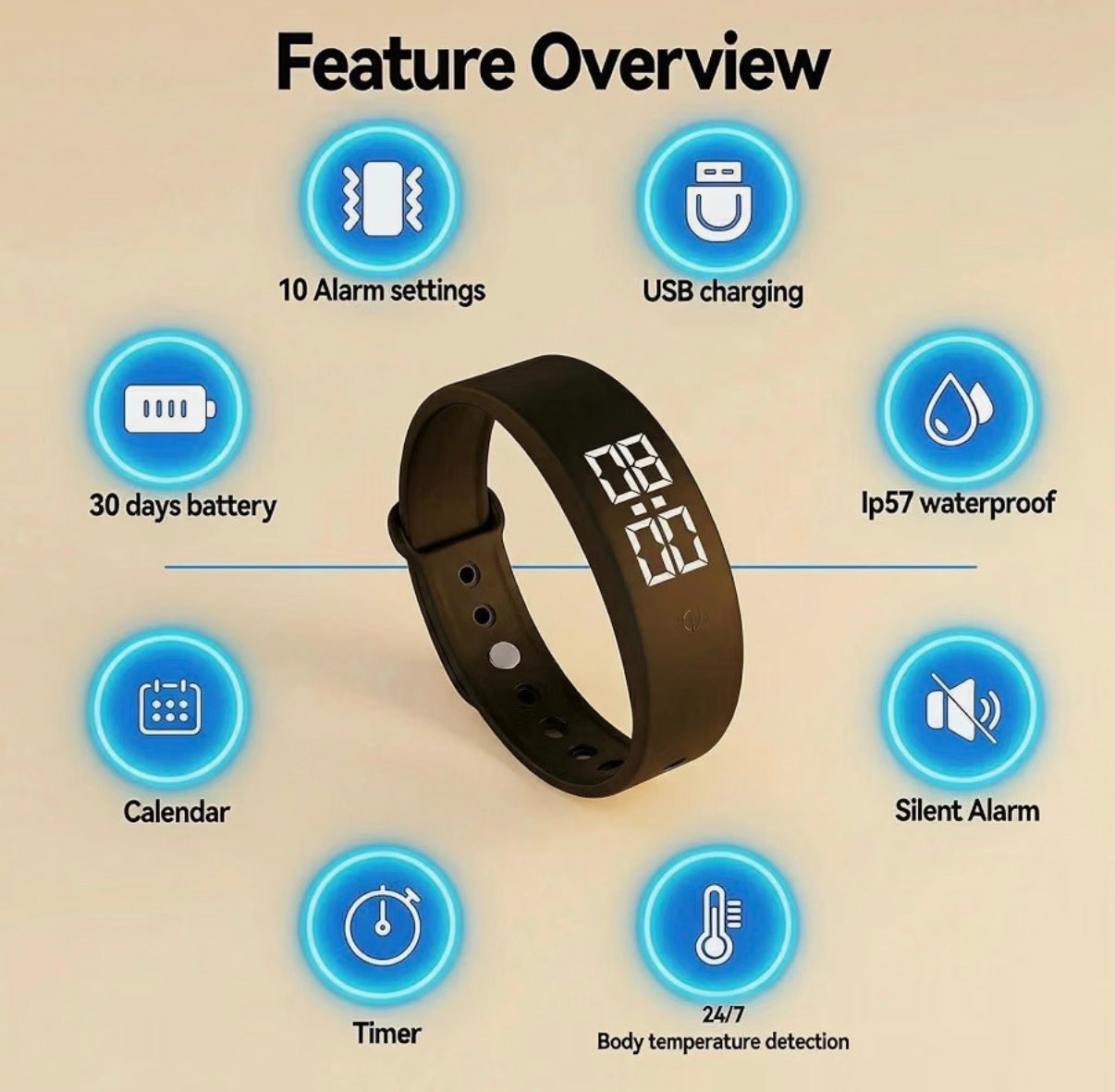 WakeFit™️ Wristband