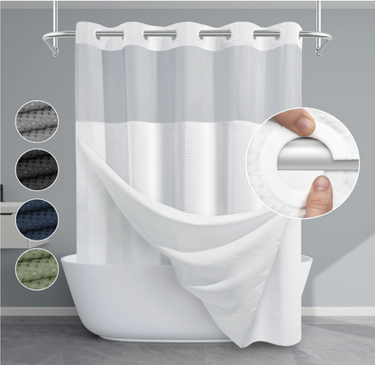 Clip Free™️ All in One Shower Curtain