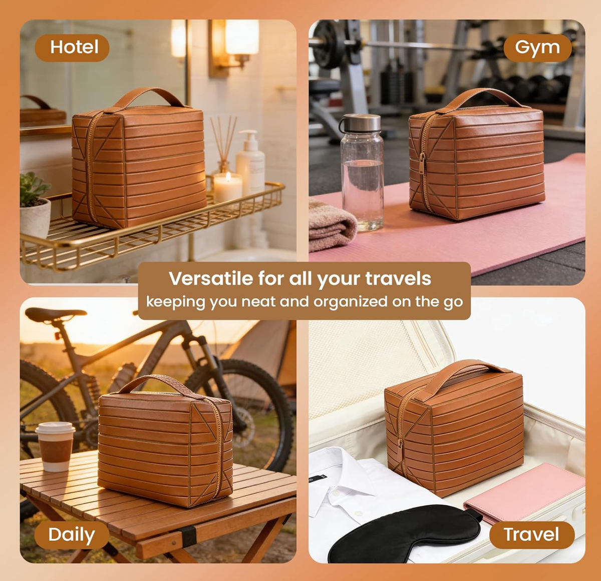 GlamFold™️ Make Up Bag