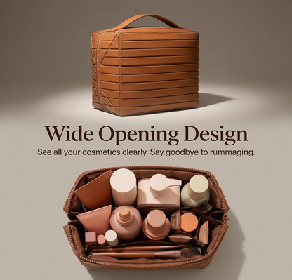 GlamFold™️ Make Up Bag